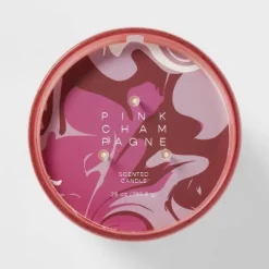 3-Wick 28oz Glass Champagne Candle Light Pink - Opalhouse™ -Heyday Sales Shop GUEST 02057e90 68e1 4438 a010 8cbd29d85bc6