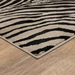 Zebra Stripe Woven Rug - Opalhouse™ Cream