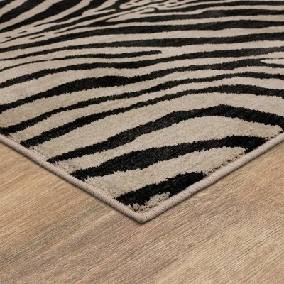 Zebra Stripe Woven Rug - Opalhouse Cream 1 Zebra Stripe Woven Rug - Opalhouse Cream