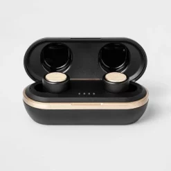 True Wireless Bluetooth Earbuds - heyday™ Black/gold