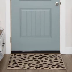 Daffodil Leopard Print Woven Rug - Threshold™ Blue -Heyday Sales Shop GUEST 126083fa c8f1 4bfa a06e 77c229a69876