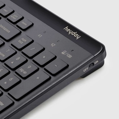 Bluetooth Keyboard - heyday™ Black & Gold 3 Bluetooth Keyboard - heyday™ Black & Gold - Image 3