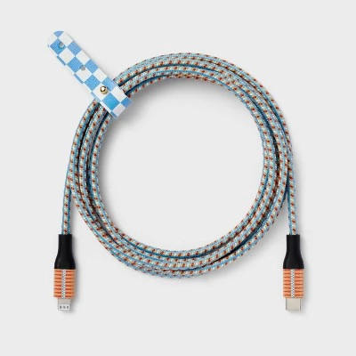6' Lightning to USB-C Braided Cable - heyday™ with Maggie Thompson 2 6' Lightning to USB-C Braided Cable - heyday™ with Maggie Thompson - Image 2