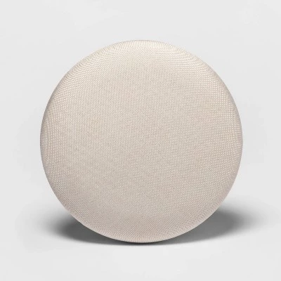 Round Bluetooth Wireless Speaker - heyday™ Stone White 4 Round Bluetooth Wireless Speaker - heyday™ Stone White - Image 4