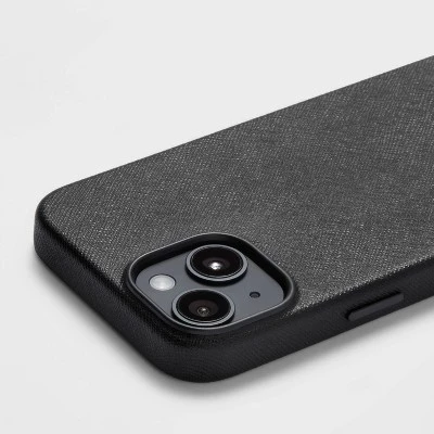 Apple iPhone 14/iPhone 13 Saffiano Case - heyday™ Tan 2 Apple iPhone 14/iPhone 13 Saffiano Case - heyday™ Tan - Image 2