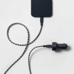 6' Lightning to USB-C Power Delivery Car Charging Kit - heyday™ Dusk Blue