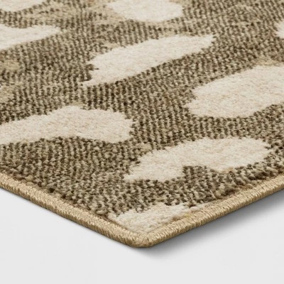Elderberry Snake Skin Print Woven Rug Gray - Opalhouse 2 Elderberry Snake Skin Print Woven Rug Gray - Opalhouse - Image 2