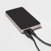 10000mAh/15W Power Bank - heyday™ Black And Gold