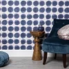 Textile Dot Peel & Stick Wallpaper Blue - Opalhouse™