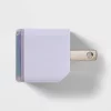 Single Port USB-C 30W Wall Charger - heyday™ Soft Purple