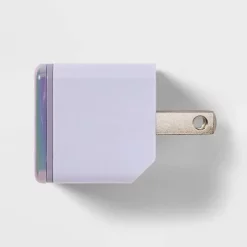 Single Port USB-C 30W Wall Charger - heyday™ Soft Purple