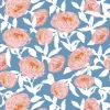 Floral Peel & Stick Wallpaper Blue/White - Opalhouse™