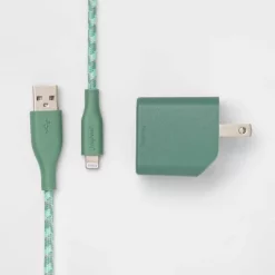 2-Port Wall Charger 15W USB-C & 5W USB-A (with 6' Lightning to USB-A Cable) - heyday™ Pink/rose Gold -Heyday Sales Shop GUEST 495aede1 8907 4c29 94f9 134f6a2b5968