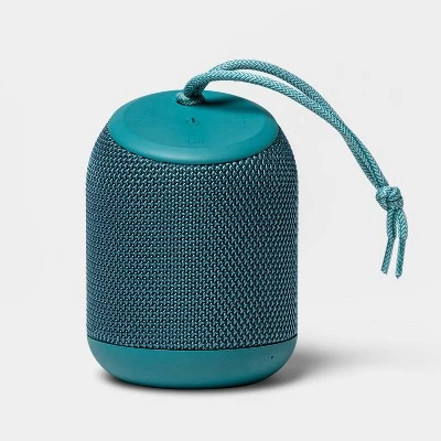 Cylinder Portable Bluetooth Speaker with Strap - heyday™ - Target Certified Refurbished Teal 5 Cylinder Portable Bluetooth Speaker with Strap - heyday™ - Target Certified Refurbished Teal - Image 5