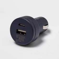 Dual Port 25W Car Charger - heyday™ Dusk Blue