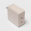 68W GaN Charger - heyday™ Stone White