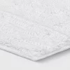 Floral Bath Rug True White - Opalhouse™