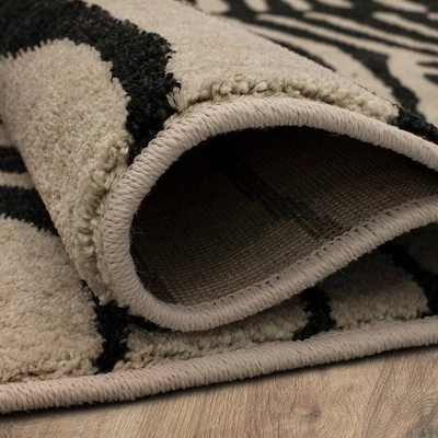 Zebra Stripe Woven Rug - Opalhouse Cream 5 Zebra Stripe Woven Rug - Opalhouse Cream - Image 5