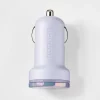 Single Port USB-C 30W Car Charger - heyday™ Light Purple
