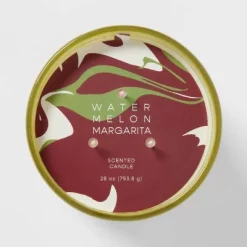 3-Wick 28oz Glass Watermelon Margarita Candle Light Green - Opalhouse™ -Heyday Sales Shop GUEST 7d20bf60 994d 473c 932d e078eea81aa3