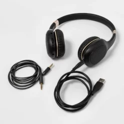 Wireless On-Ear Headset - heyday™ Black & Gold