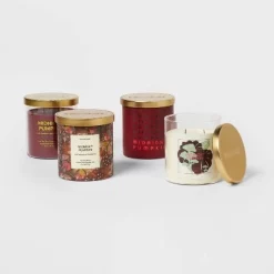 Midnight Pumpkin Fall Candle Collection - Opalhouse™