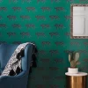 Panther Peel & Stick Wallpaper Green - Opalhouse™