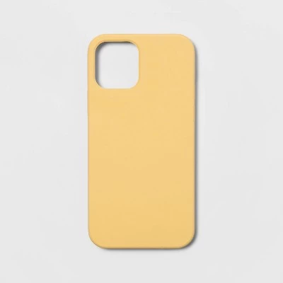 Apple iPhone 12/iPhone 12 Pro Silicone Case - heyday™ Mist Yellow 5 Apple iPhone 12/iPhone 12 Pro Silicone Case - heyday™ Mist Yellow - Image 5