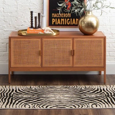 Zebra Stripe Woven Rug - Opalhouse Cream 6 Zebra Stripe Woven Rug - Opalhouse Cream - Image 6