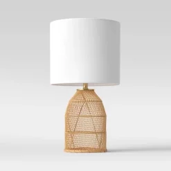 Threshold Rattan Diagonal Weave Table Lamp Tan - Opalhouse™ -Heyday Sales Shop GUEST dae93eeb ddb7 44ce 88df 301a4b240217