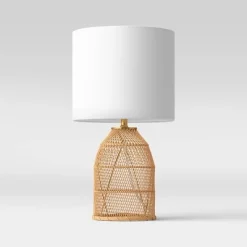 Threshold Rattan Diagonal Weave Table Lamp Tan - Opalhouse™ -Heyday Sales Shop GUEST dc68d68d e33c 439e 99ff 73cdd2326262