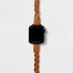 Apple Watch Double-Wrap Band 38/40/41mm - heyday™ Brown Faux Leather