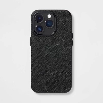 Apple iPhone 14 Pro Saffiano Case - heyday™ Tan 1 Apple iPhone 14 Pro Saffiano Case - heyday™ Tan