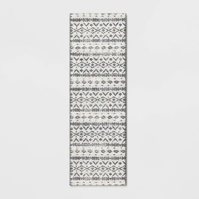 Luna Aztec Diamond Printed Rug Black - Opalhouse™ 5 Luna Aztec Diamond Printed Rug Black - Opalhouse™ - Image 5